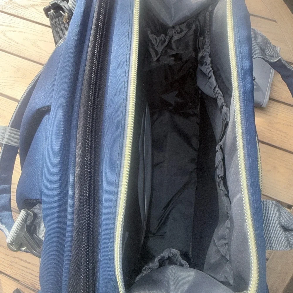 Goddess Quilted Navy Kids Backpack